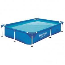 Каркасный бассейн 221х150х43 см, 1200 л, Steel Pro Bestway 56401