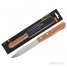 Нож с деревянной рукояткой ALBERO MAL-06AL для овощей, длина 9 см, т.м. Mallony