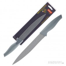 Нож с мраморным покрытием лезвия и рукояткой в цвет лезвия DOLCEZZA MAL-02DOL разделочный, 20 см, т.м. Mallony