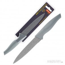 Нож с мраморным покрытием лезвия и рукояткой в цвет лезвия DOLCEZZA MAL-03DOL  универсальный, 12,7 см, т.м. Mallony