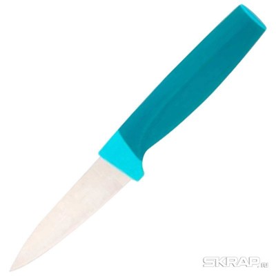 Нож с рукояткой софт-тач VELUTTO MAL-04VEL для овощей, 9 см