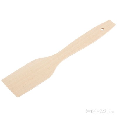 Лопатка деревянная для тефлоновой посуды, бук