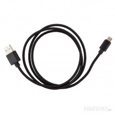 Кабель Energy ET-02 USB/MicroUSB, цвет - черный