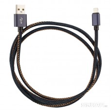 Кабель Energy ET-04 USB/Lightning, цвет - синий деним