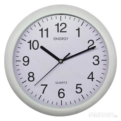 Часы настенные кварцевые ENERGY модель ЕС-127 круглые
