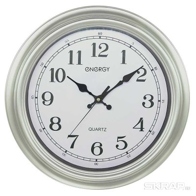 Часы настенные кварцевые ENERGY модель ЕС-134 круглые