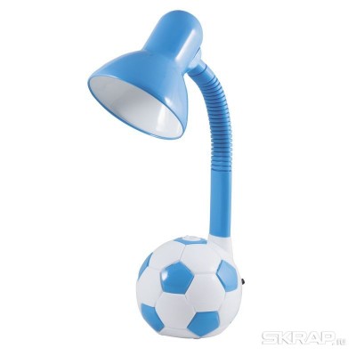 Лампа электрическая настольная ENERGY EN-DL14C голубая