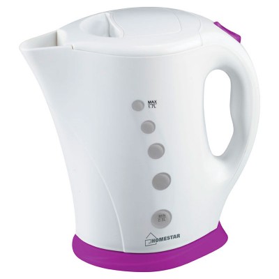 Чайник HomeStar HS-1005 (1,7 л) бело-фиолетовый