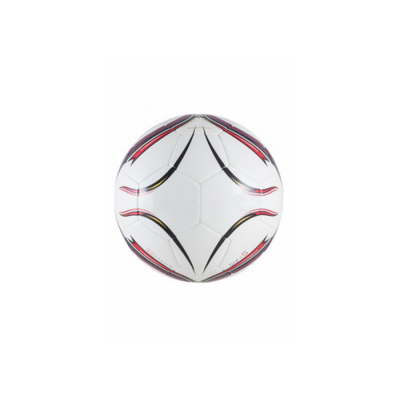 Мяч футбольный ECOS Pro Hybrid Embossed. Размер №5 Красный