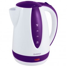 Чайник ENERGY E-229 (1,8л, диск) бело-фиолетовый