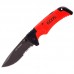 Нож туристический складной EX-GBM01R т.м. ECOS, двухкомпонентная рукоятка, черно-красный
