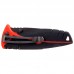 Нож туристический складной EX-SHS01R т.м. ECOS, двухкомпонентная рукоятка, черно-красный
