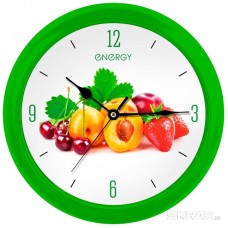 Часы настенные кварцевые ENERGY модель ЕС-112 фрукты