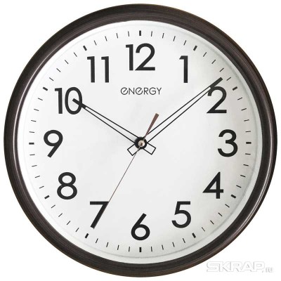 Часы настенные кварцевые ENERGY модель ЕС-115 круглые