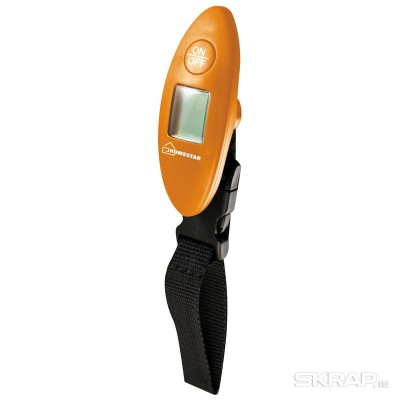 Безмен электронный HOMESTAR HS-3010A оранжевый, 40 кг