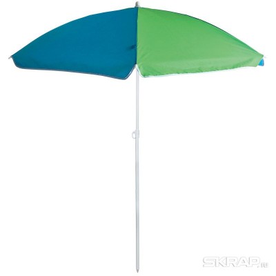 Зонт пляжный BU-66  диаметр145 см, складная штанга 170 см